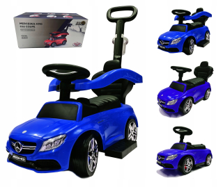 Štart Baby Mercedes AMG C63 Coupe jazda, biela